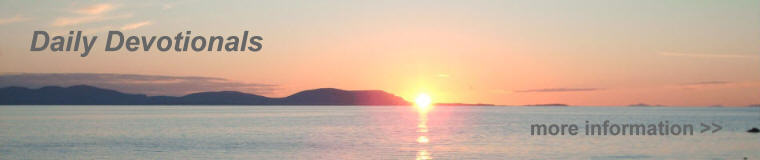 daily devotionals from newbold community church